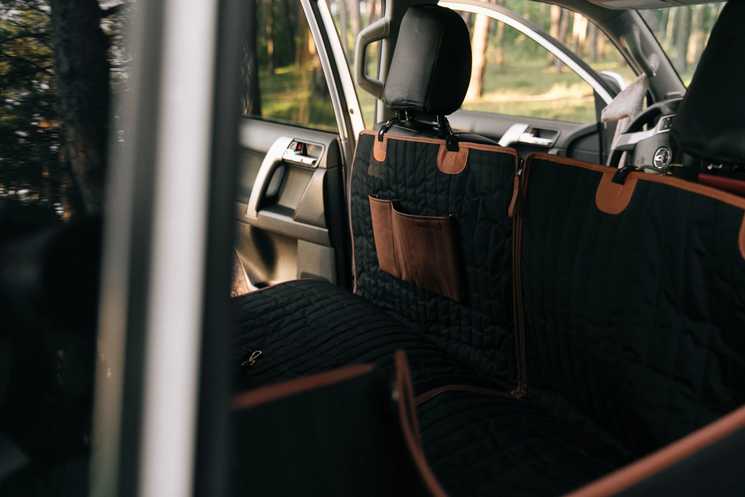 Ram Truck back seat cover for Alaskan Malamutes