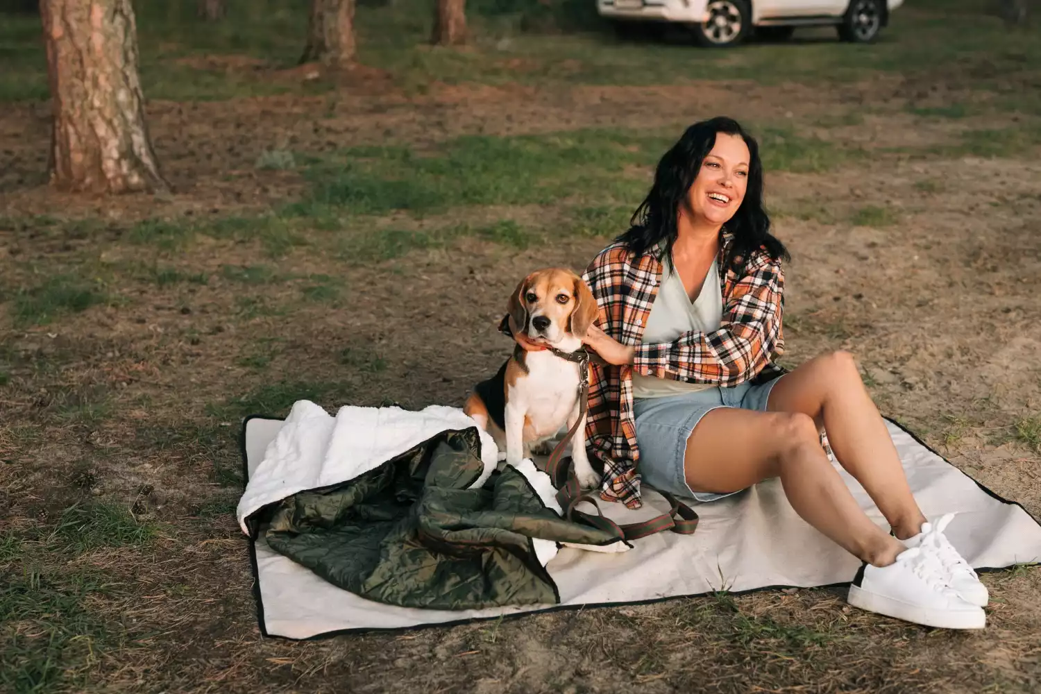 picnic blanket waterproof backing