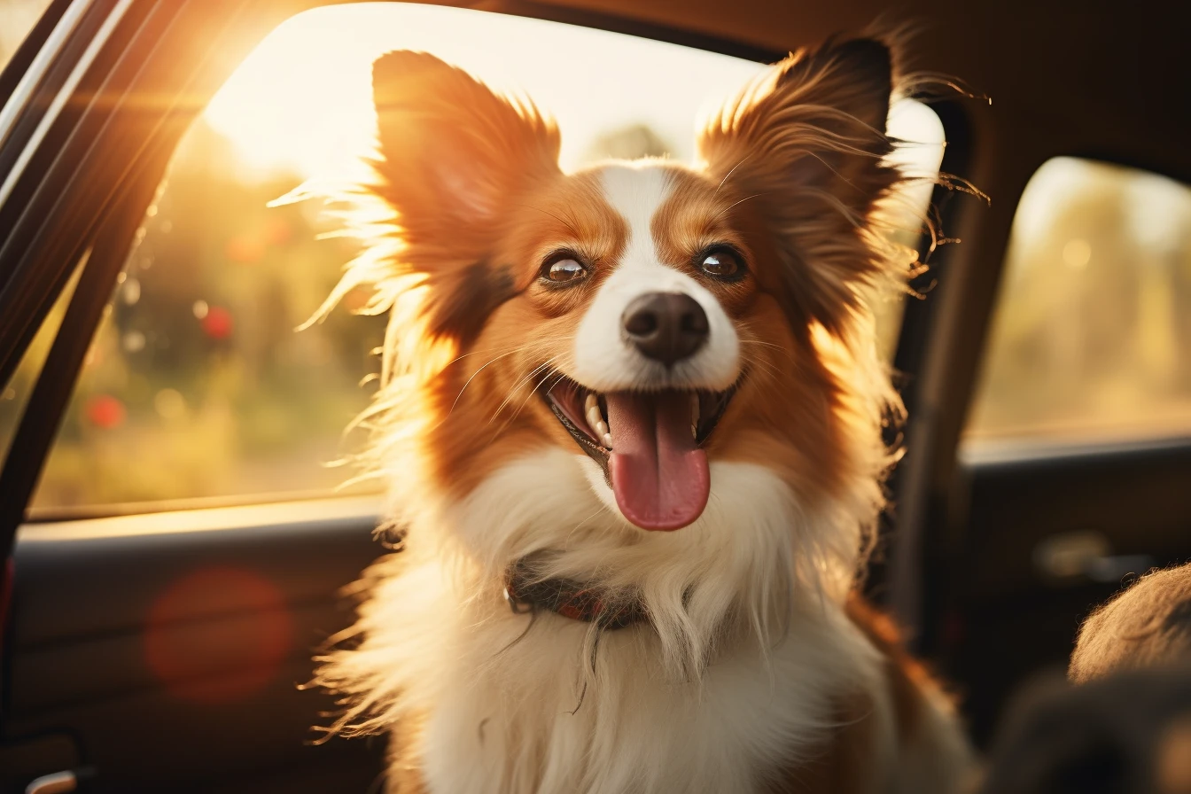 Chevrolet Traverse Dog Carrier Car Seat for Papillon