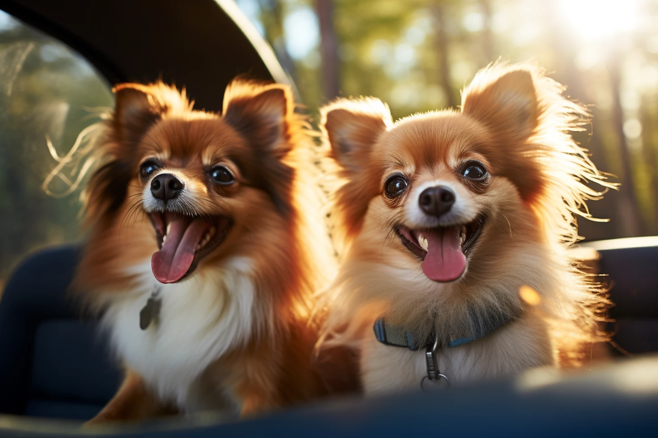 Dog Carrier Purse for Papillon