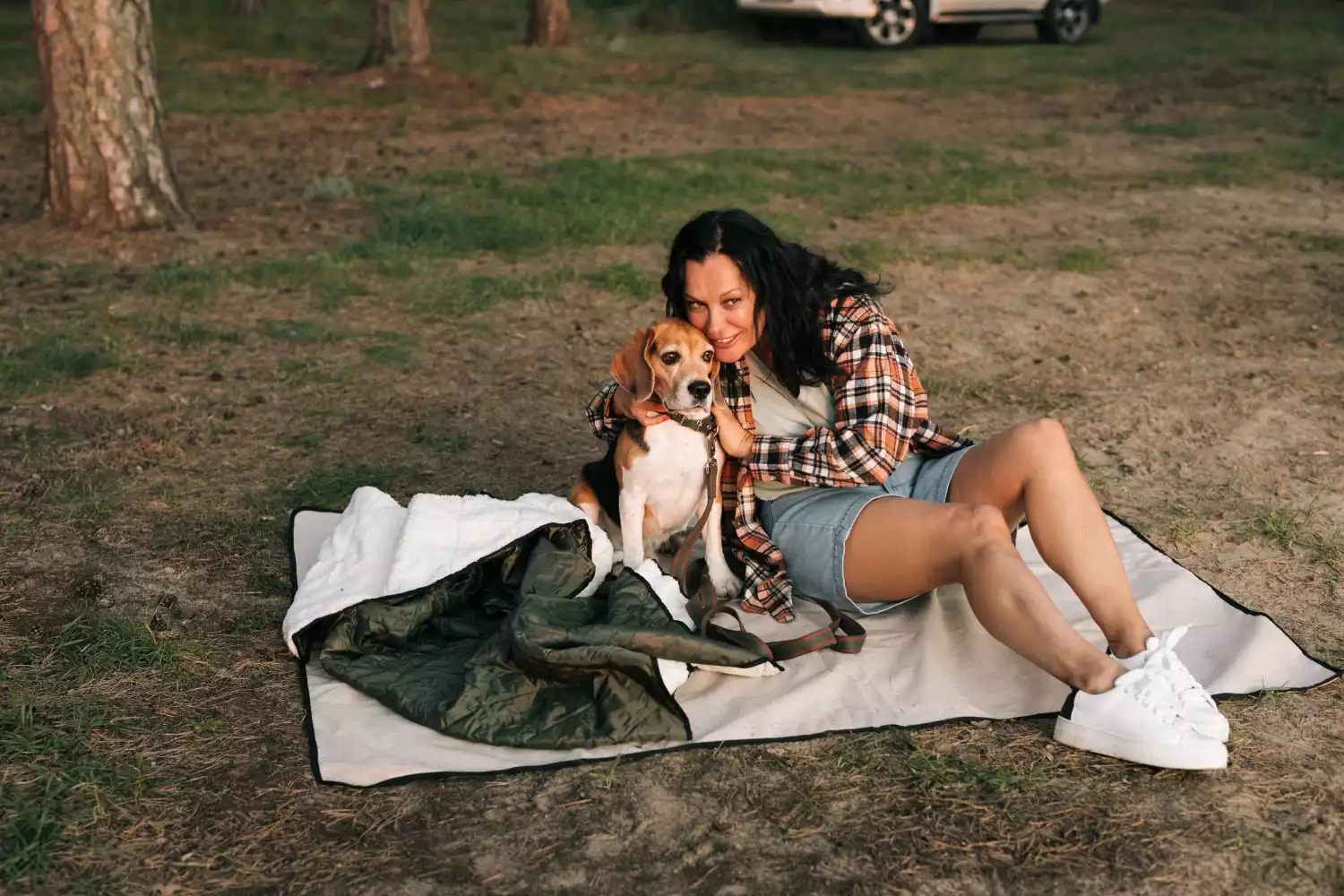 woven outdoor blanket