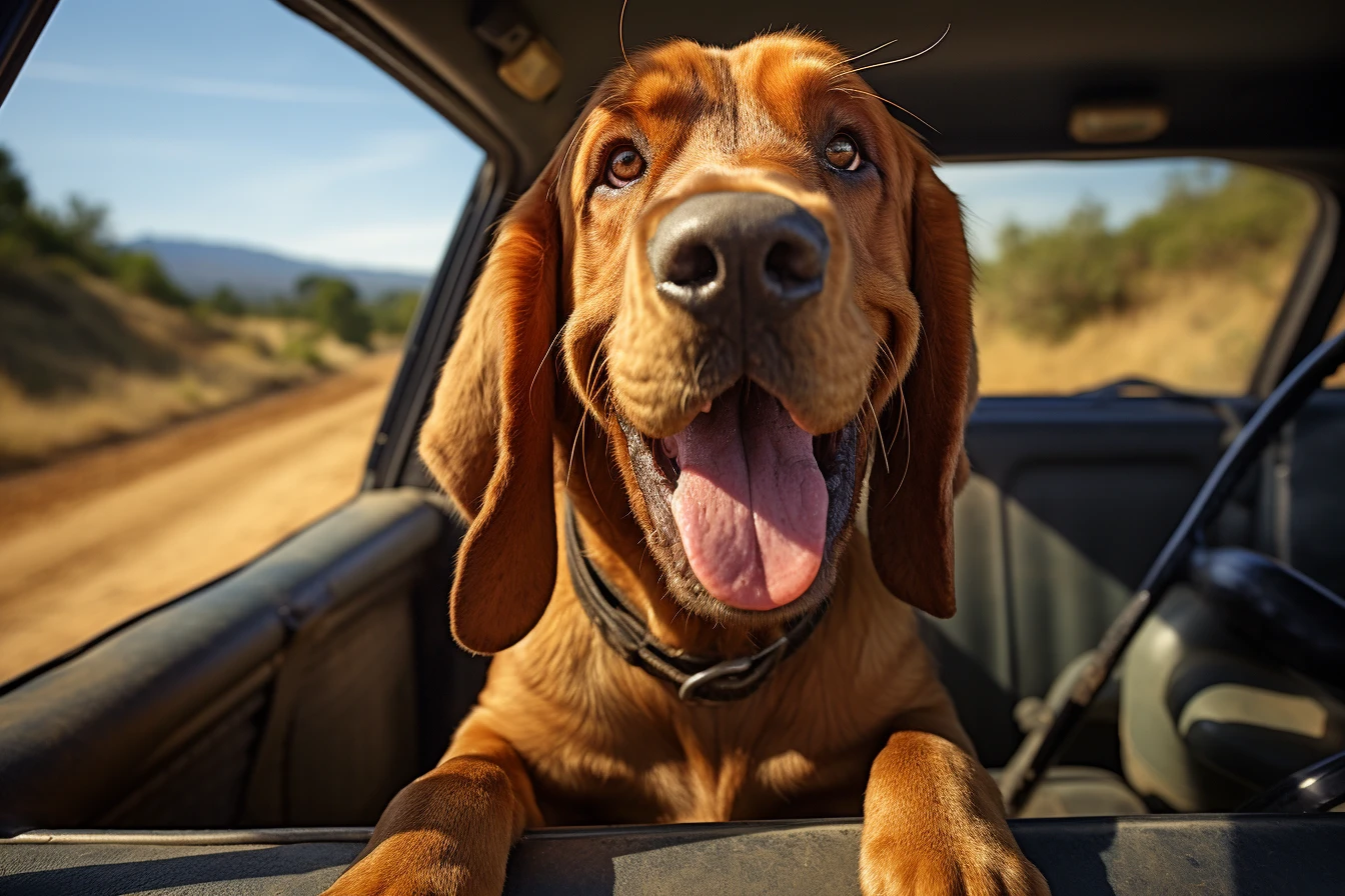 Chevrolet Silverado Dog Car Seat Belt for Bloodhounds